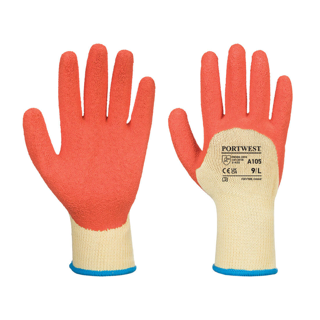 Grip Xtra Glove Size XL Yellow/Orange