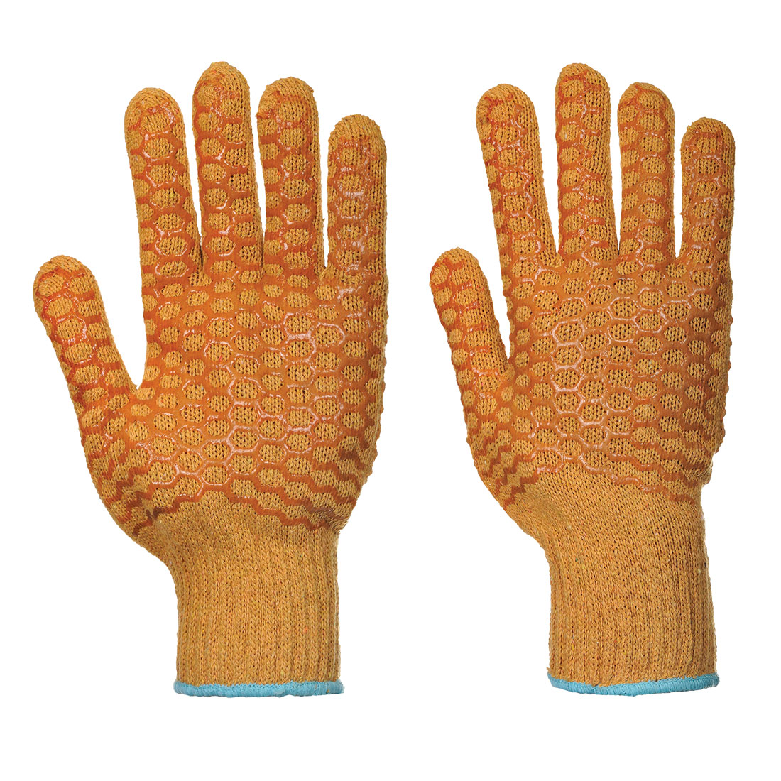 Criss Cross Glove, Orange     Size Large R/Fit
