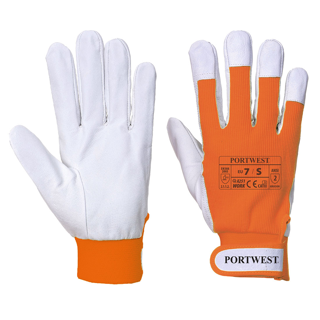 A251ORRS Tergsus Micro Glove Size S Orange