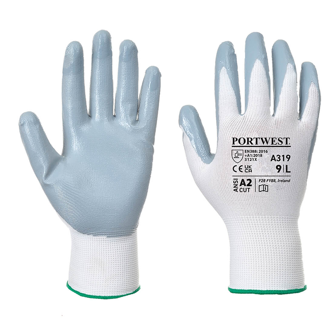 Flexo Grip Nitrile Glove (Retail Pack) Re-usable Gloves A319