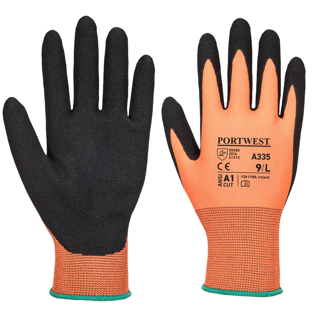 Dermi-Grip NPR15 Nitrile Sandy Glove