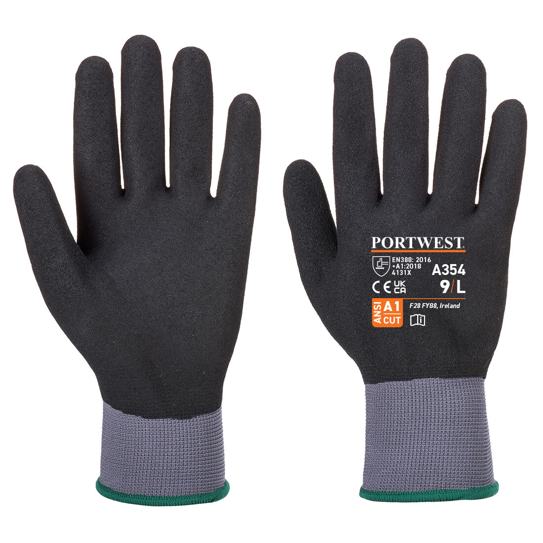 DermiFlex Ultra Pro Glove - Nitrile Foam Re-usable Gloves A354