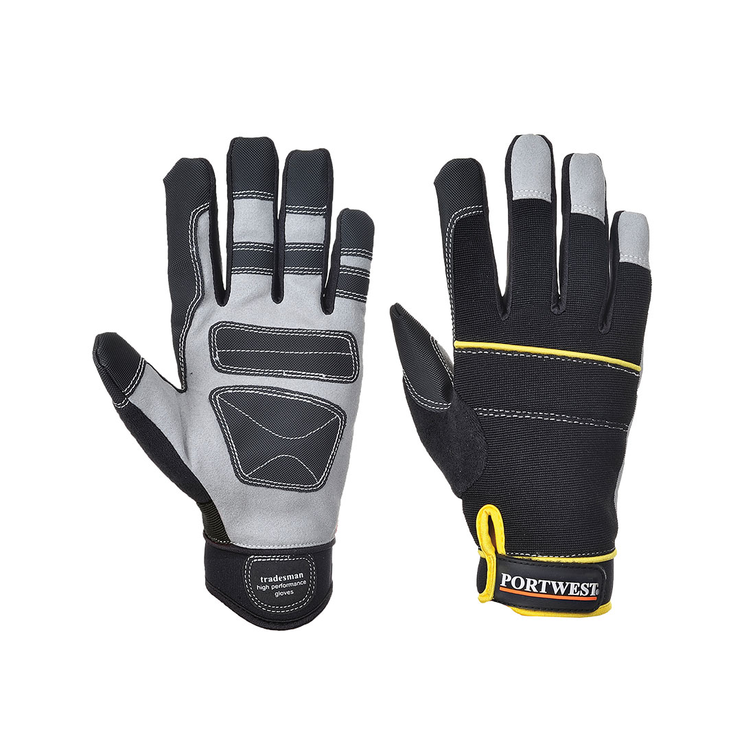 Tradesman Glove, Black      Size Large R/Fit