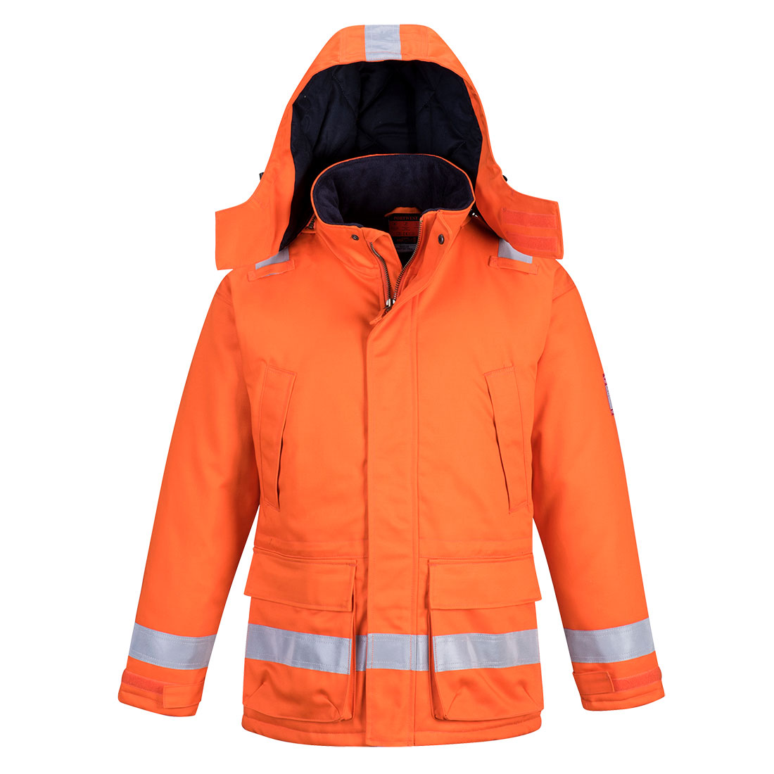 Araflame Insulated Winter Jacket  Size L Orange