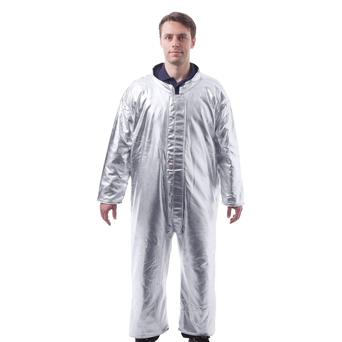 Proximity Coverall Size XL Silver