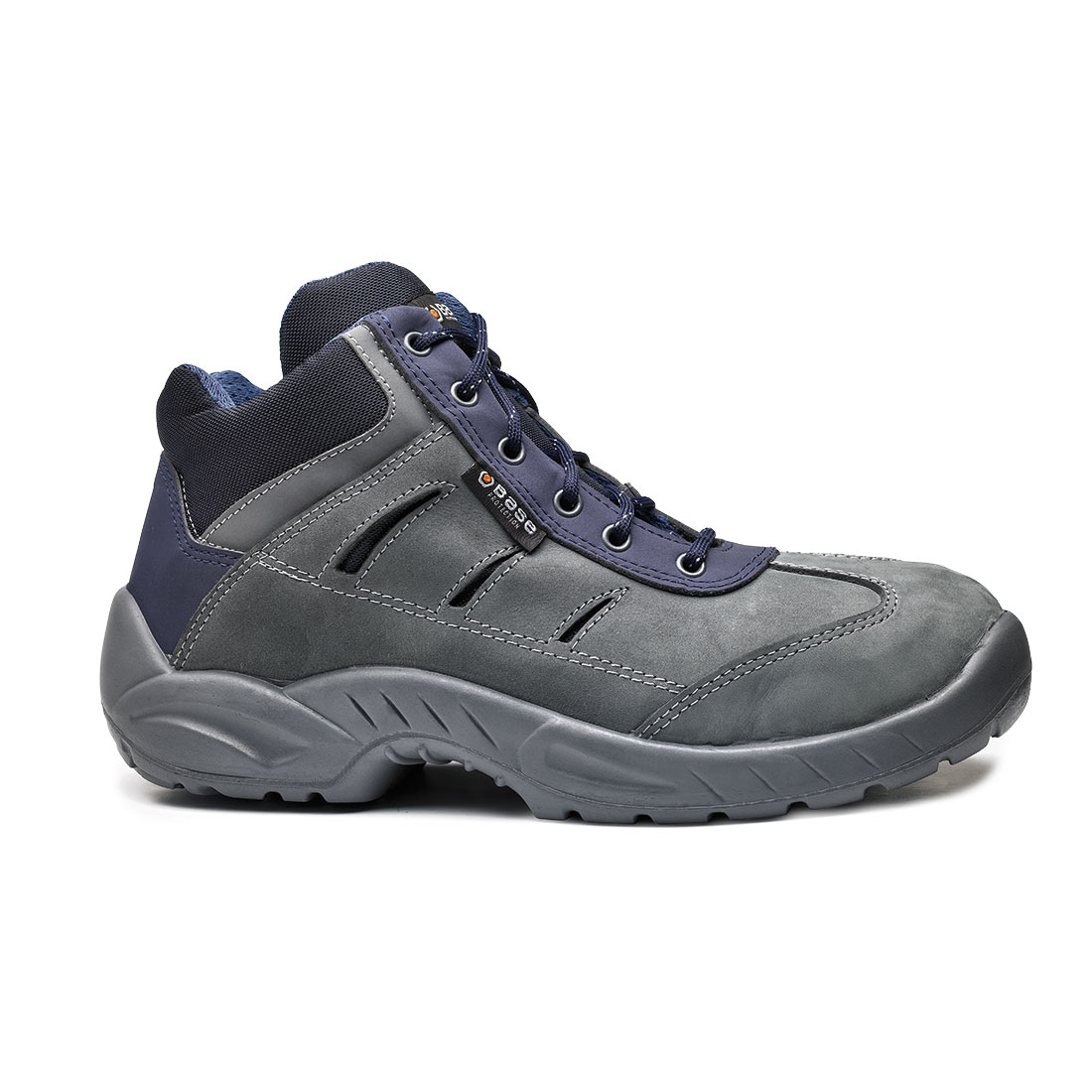 Base Greenwich Ankle Shoes Grey/Cobalt B0169