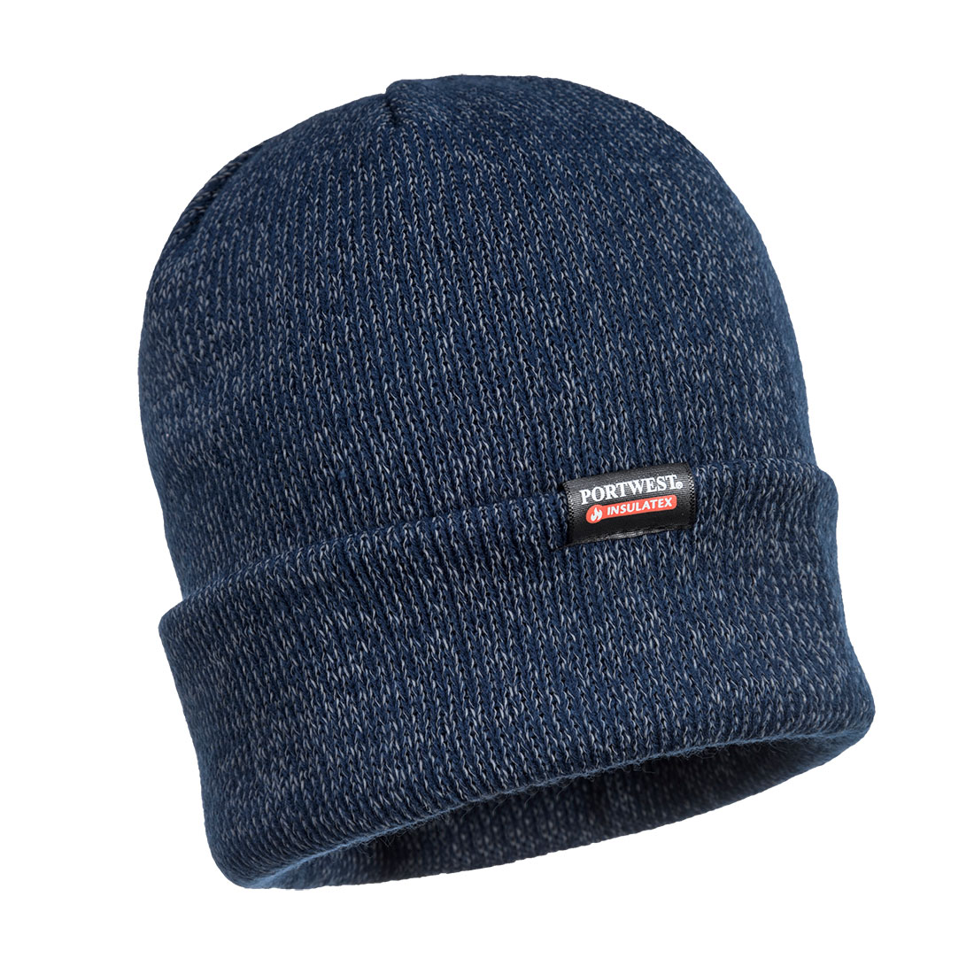 Reflective Knit Hat, Insulatex Lined Size  Navy