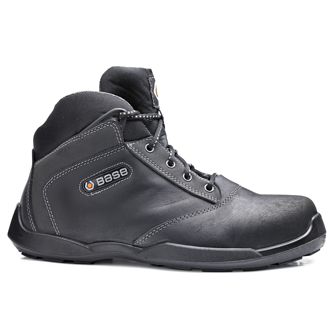 Base Hockey Ankle Shoes Black/Grey B0653