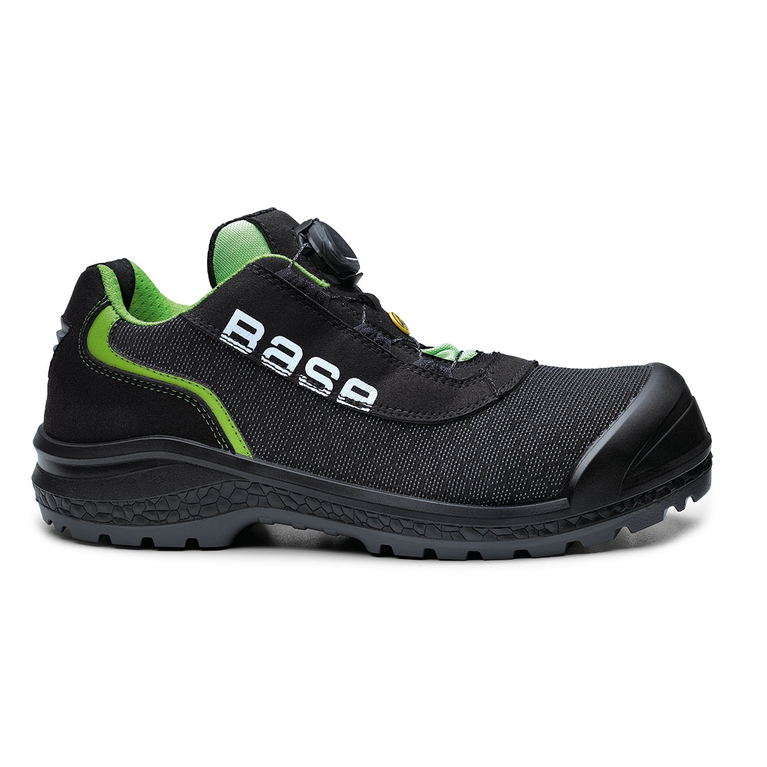Base Be-Ready  Low Shoes Black/Green B0822