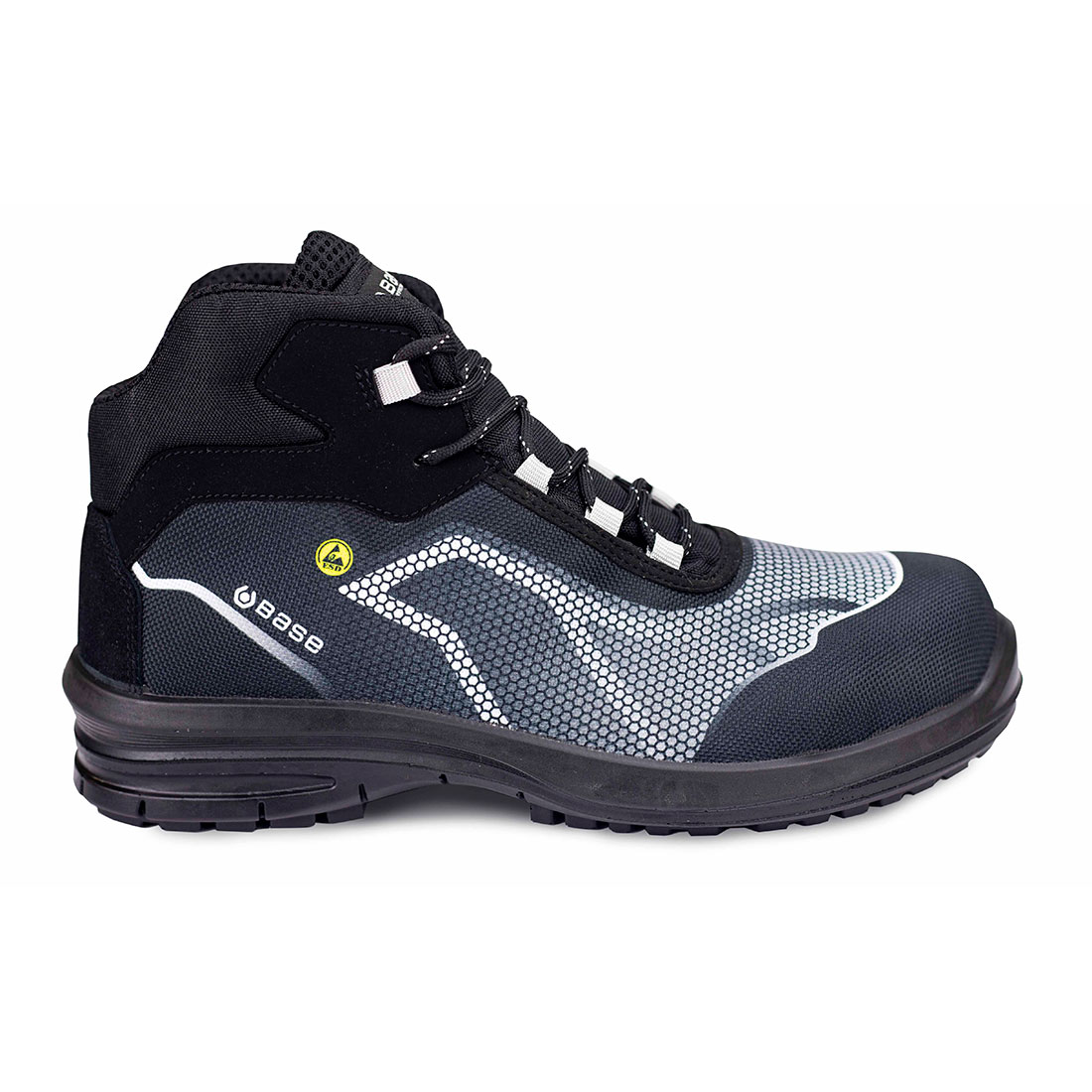 Base OREN TOP ESD S3 Ankle Shoes Black/Grey B0979E