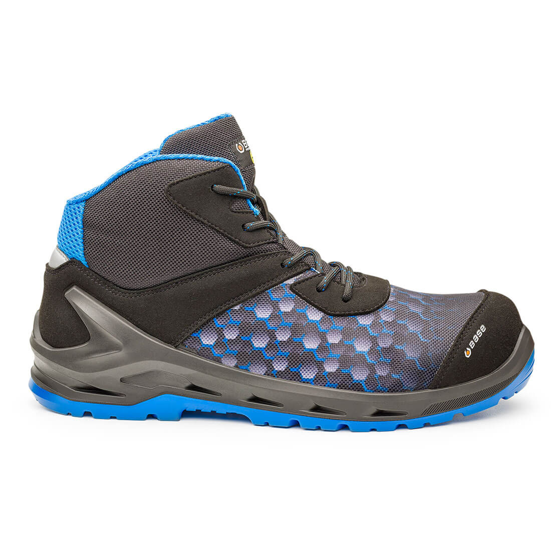 Base I-ROBOX BLUE TOP Ankle Shoes Grey/Cobalt B1209