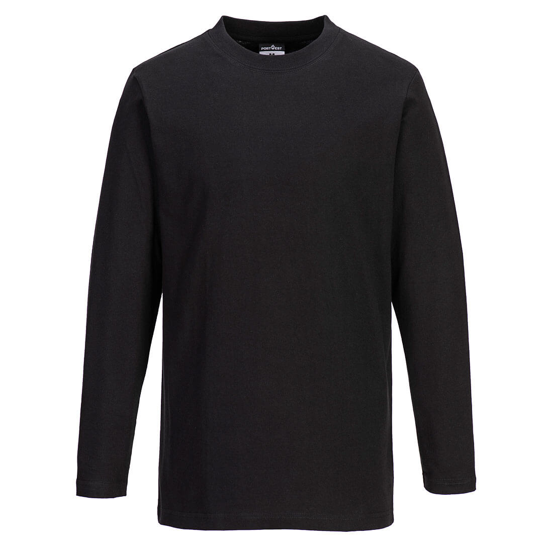 Long Sleeve T-Shirt B196 Black Size L Fit R