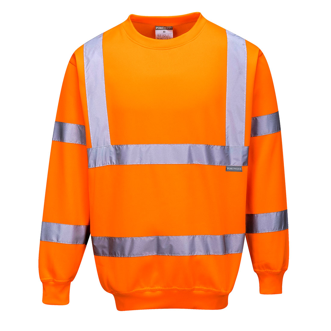 Hi-Vis Sweatshirt, Orange     Size 5XL R/Fit