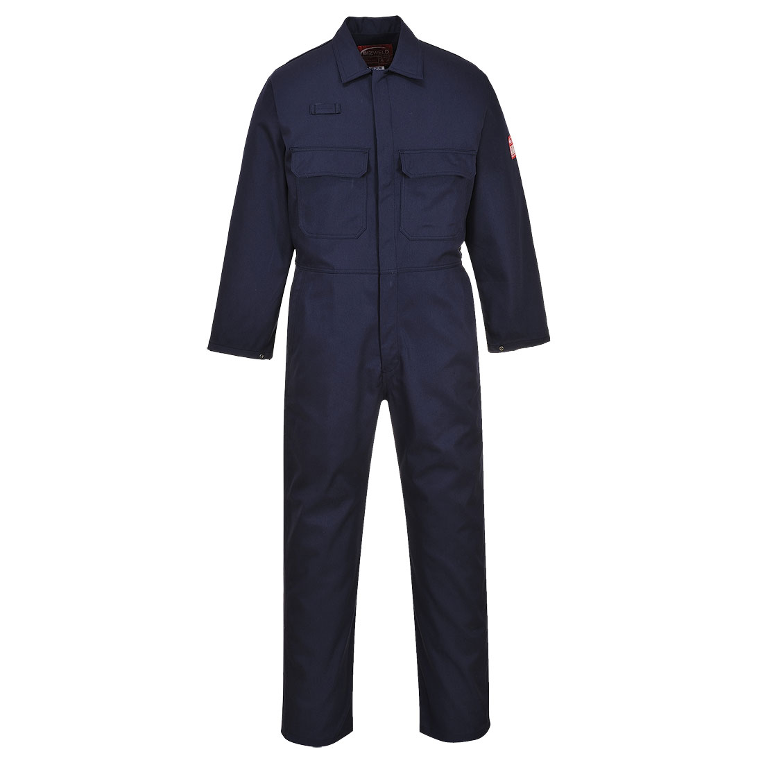 Bizweld Coverall, Navy       Size XXL R/Fit