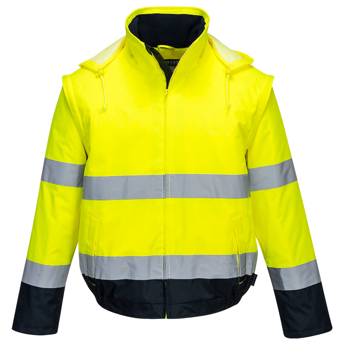 Essential 2-in-1 Jacket Size XXXL Yellow/Navy