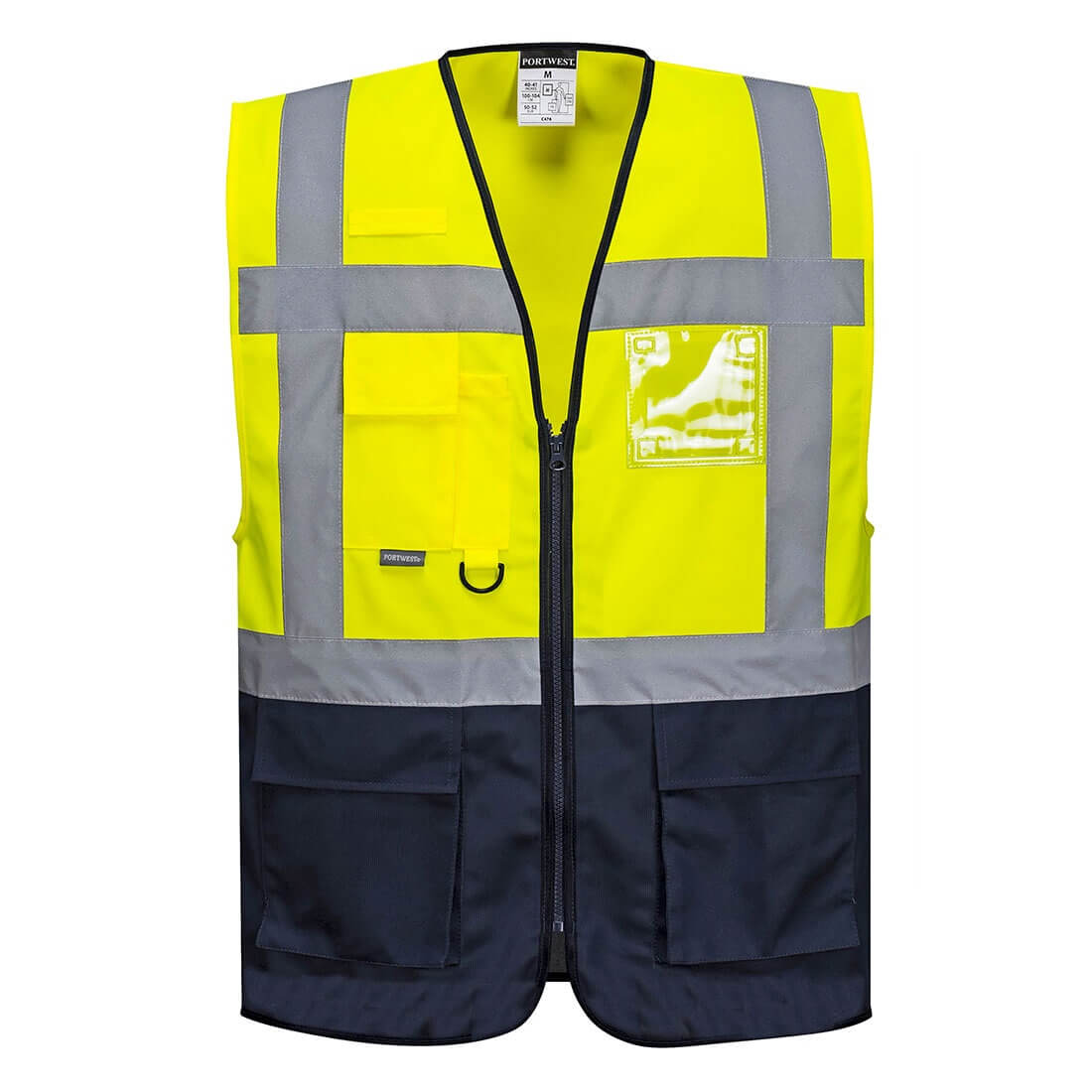 Warsaw Executive Vest Size XXXL Yellow/Navy