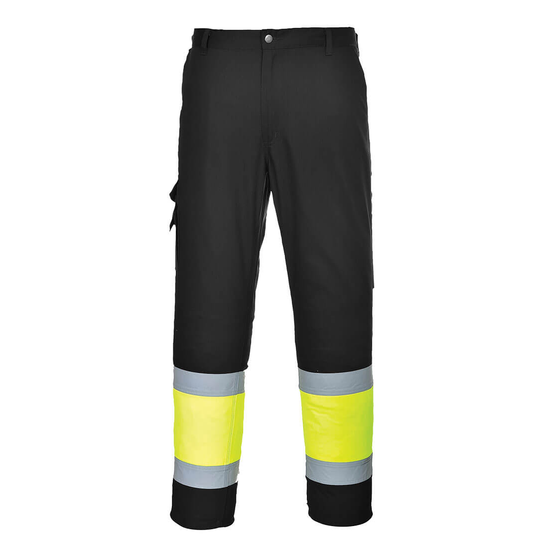 Hi-Vis Two Tone Combat Trouser Size XXXL Yellow/Black