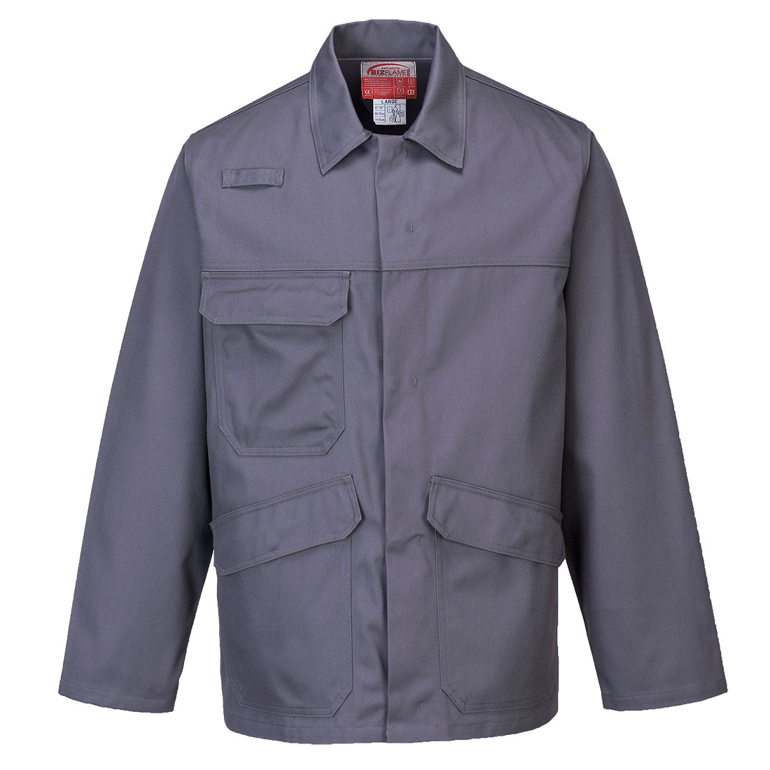 Bizflame Pro Jacket Size XXXL Grey