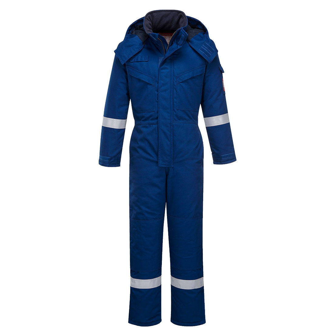 FR Anti-Static Winter Coverall Size L Royal Blue