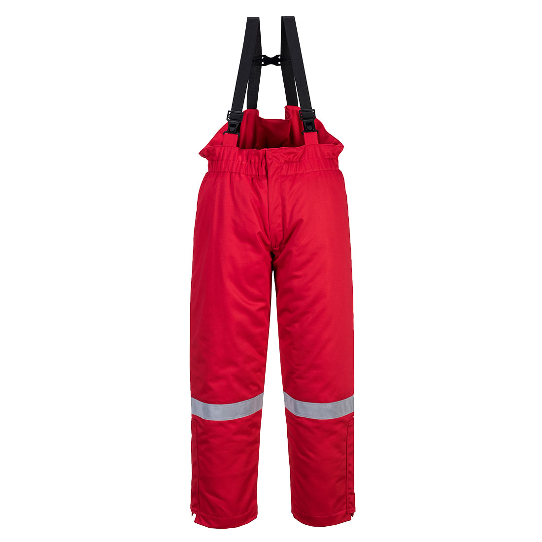 FR Anti-Static Winter Salopettes Size L Red