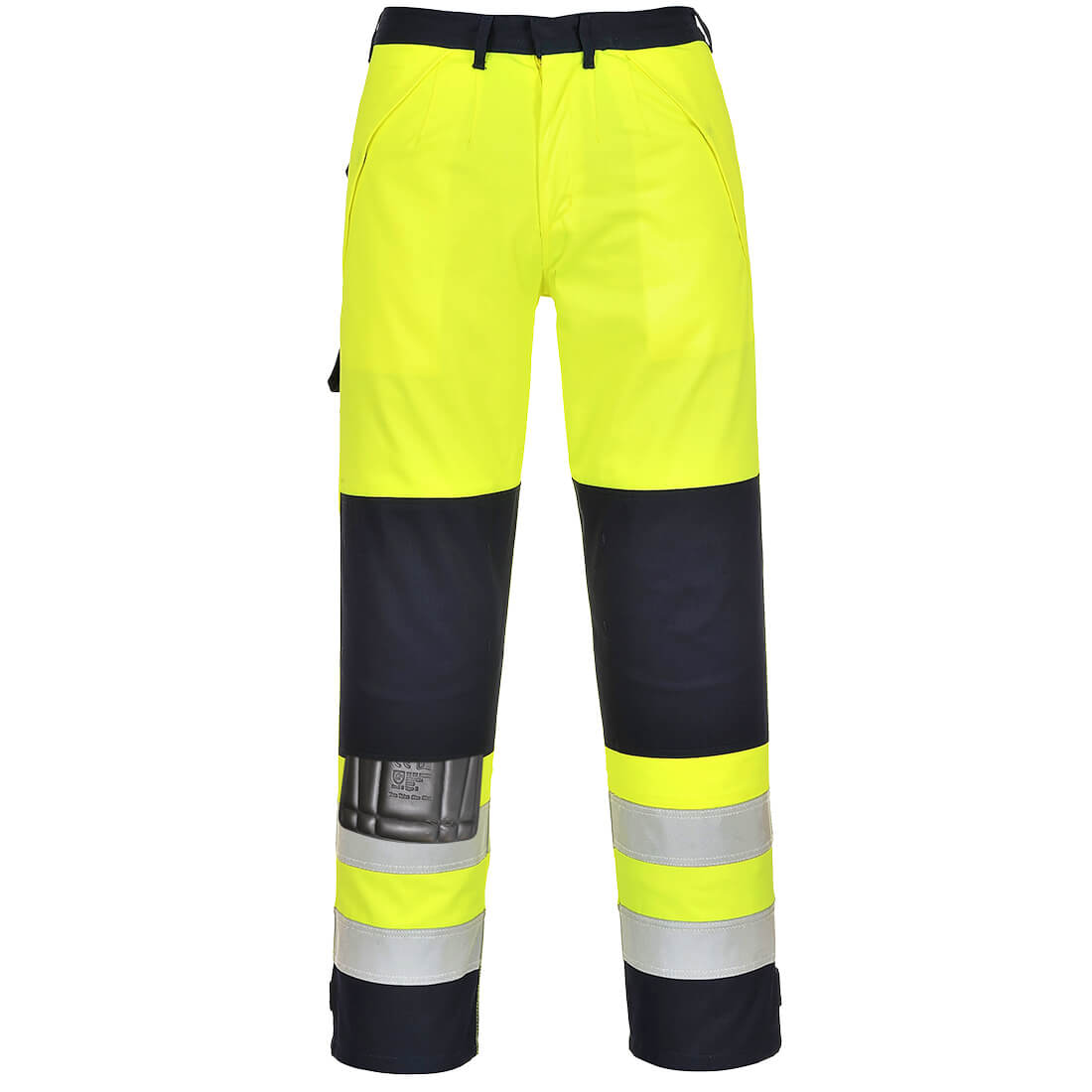 FR62YNRXXXL Hi-Vis Multi-Norm Trousers Size XXXL Yellow/Navy