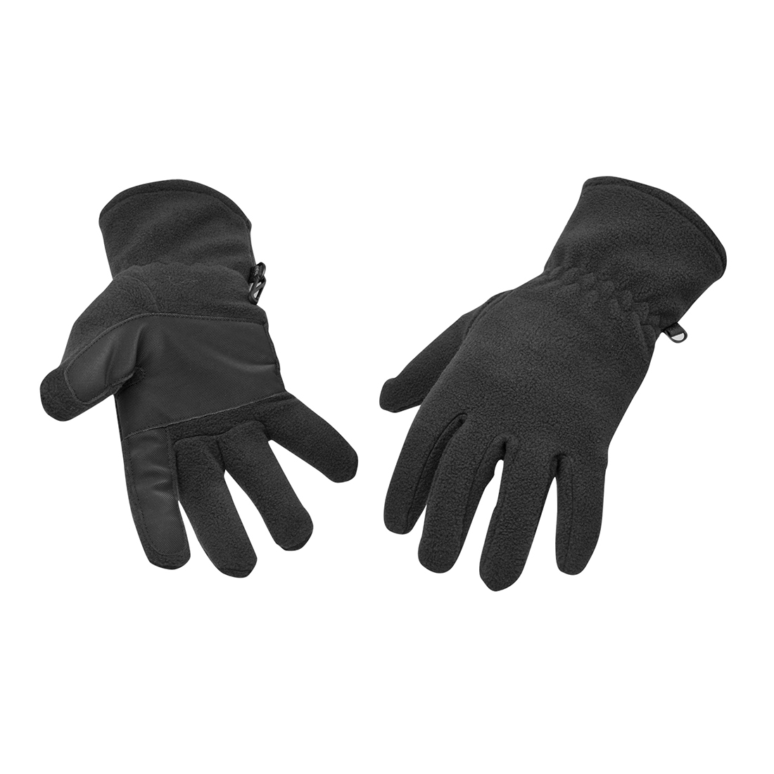 Fleece Glove Size  Black
