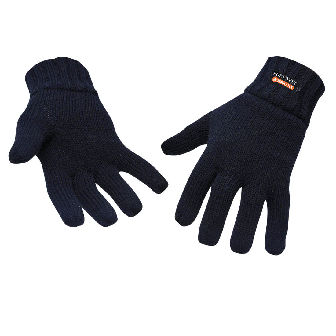 Insulatex Knit Glove, Navy  R/Fit