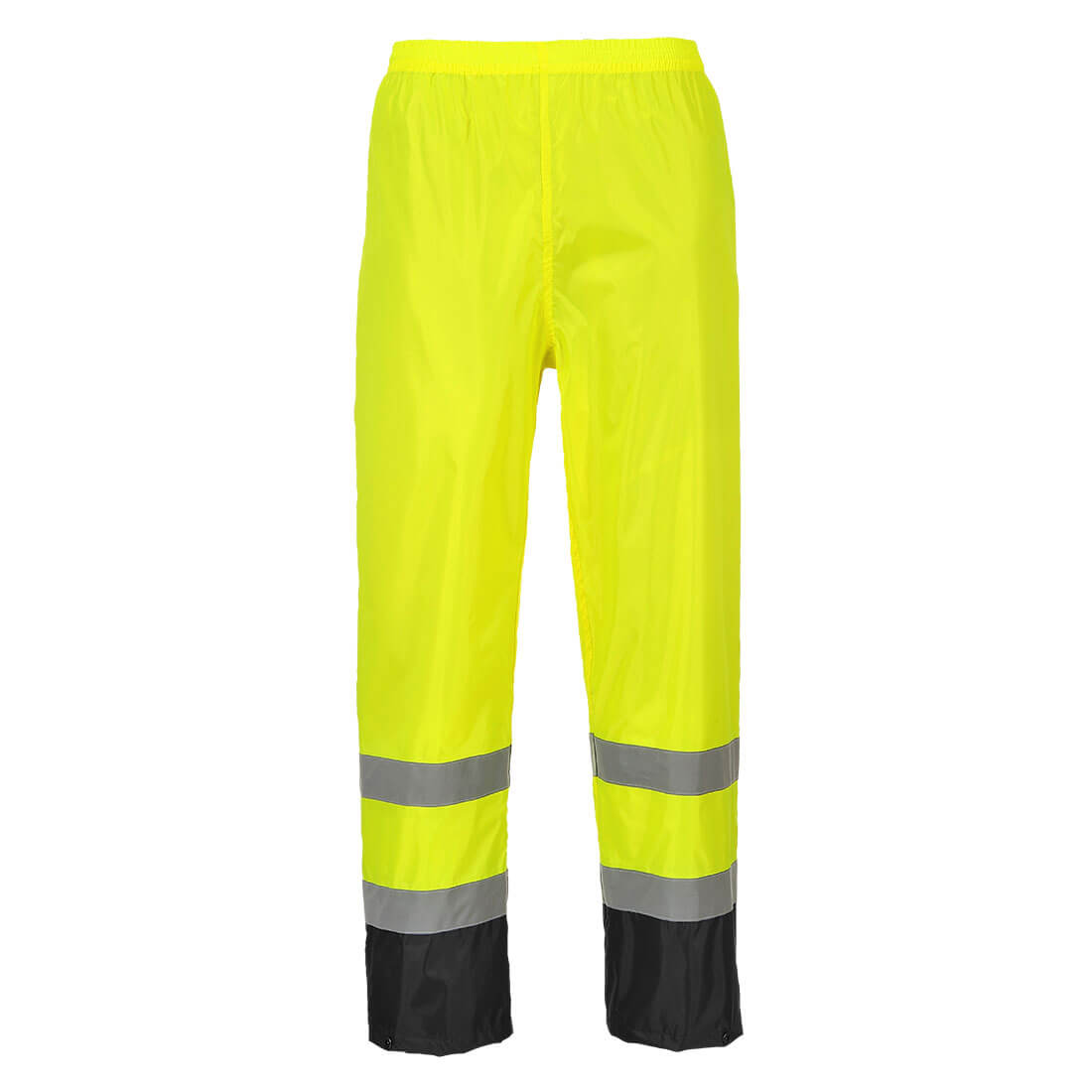 Hi-Vis Classic Contrast Trouse, YeBk      Size Small R/Fit