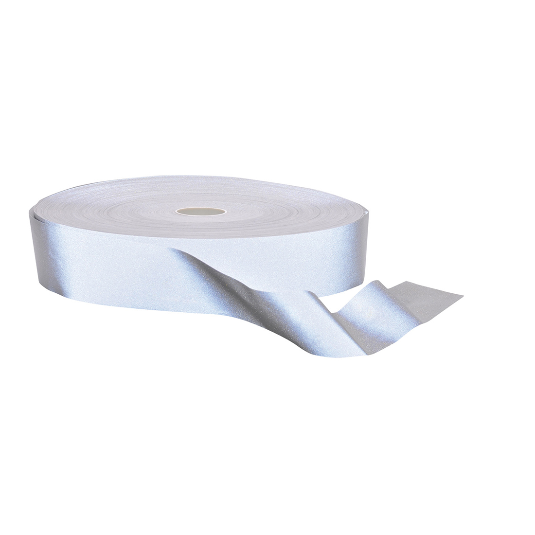Hi-VisTex Flame Resistant Reflective Tape 100m Size  Silver