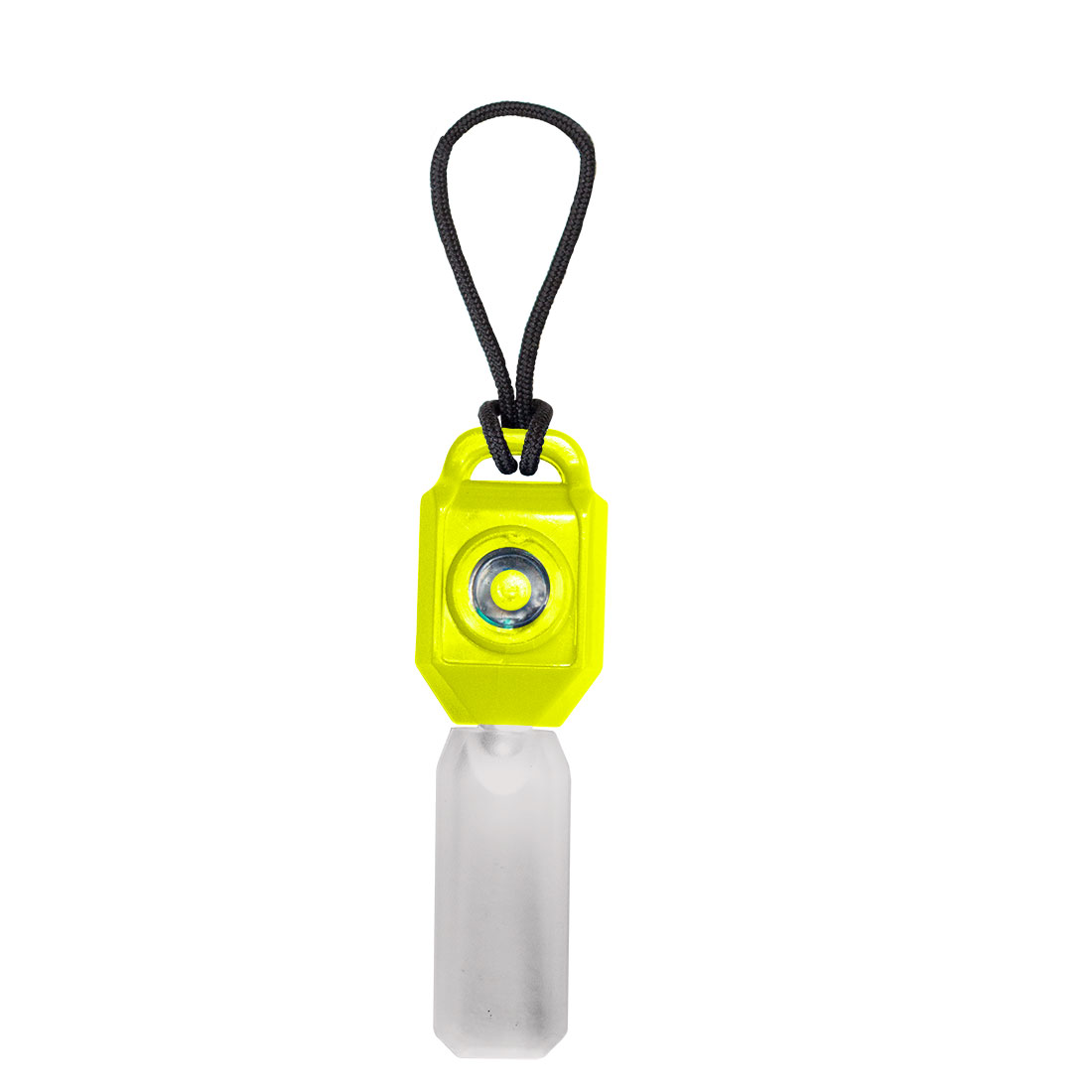 LED Zip Pullers Size  Yellow