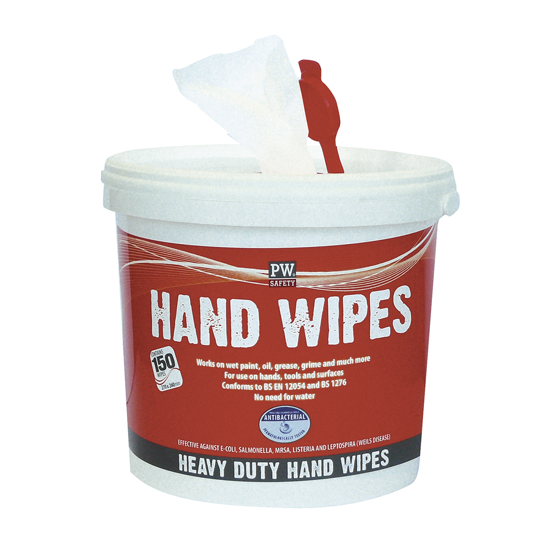 Hand Wipes (150 Wipes) Size  White