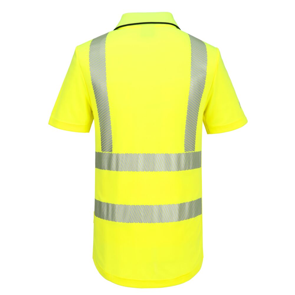 KX3 Sport Hi-Vis cipzáros póló S/S