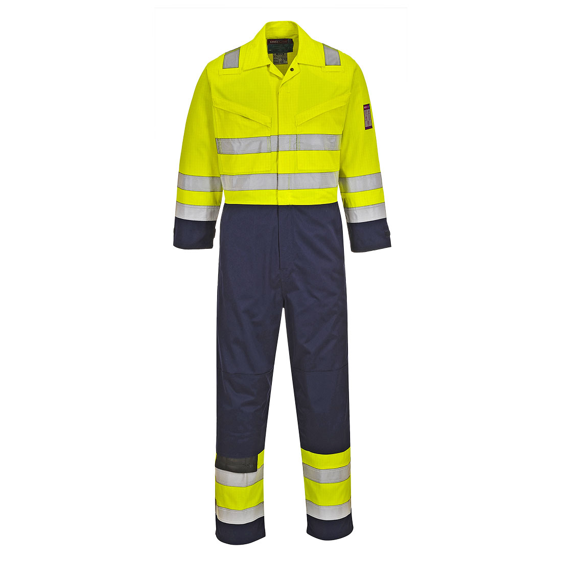 Hi-Vis Modaflame Coverall Size L Yellow/Navy