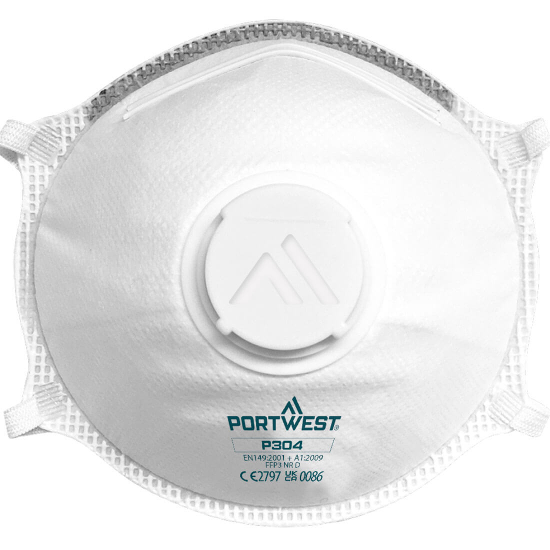 FFP3 Valved Dolomite Light Cup Respirator Size  White