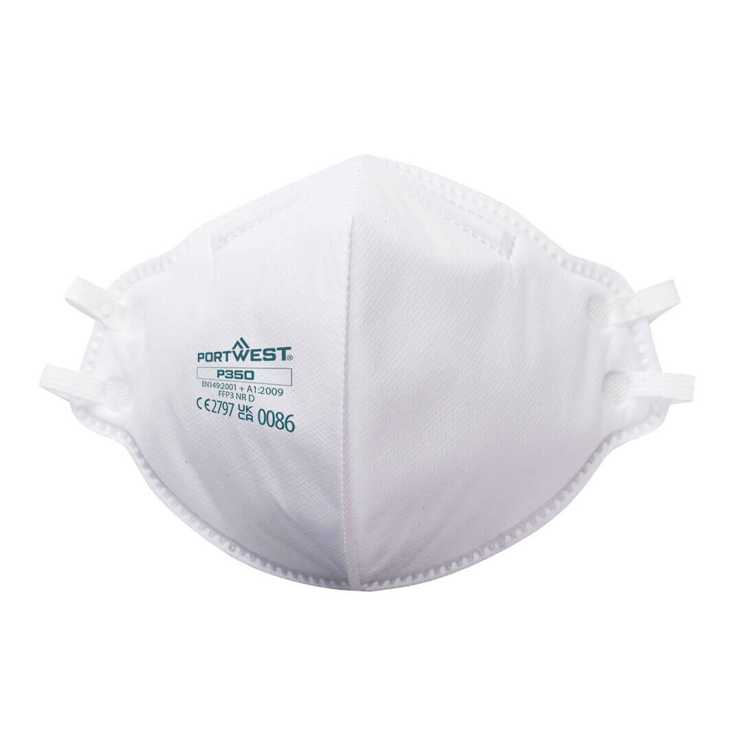 Portwest FFP3 Dolomite Fold Flat Respirator (Pk20)