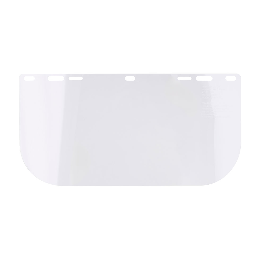 Flat Clear PC Visor (Pack of 5)