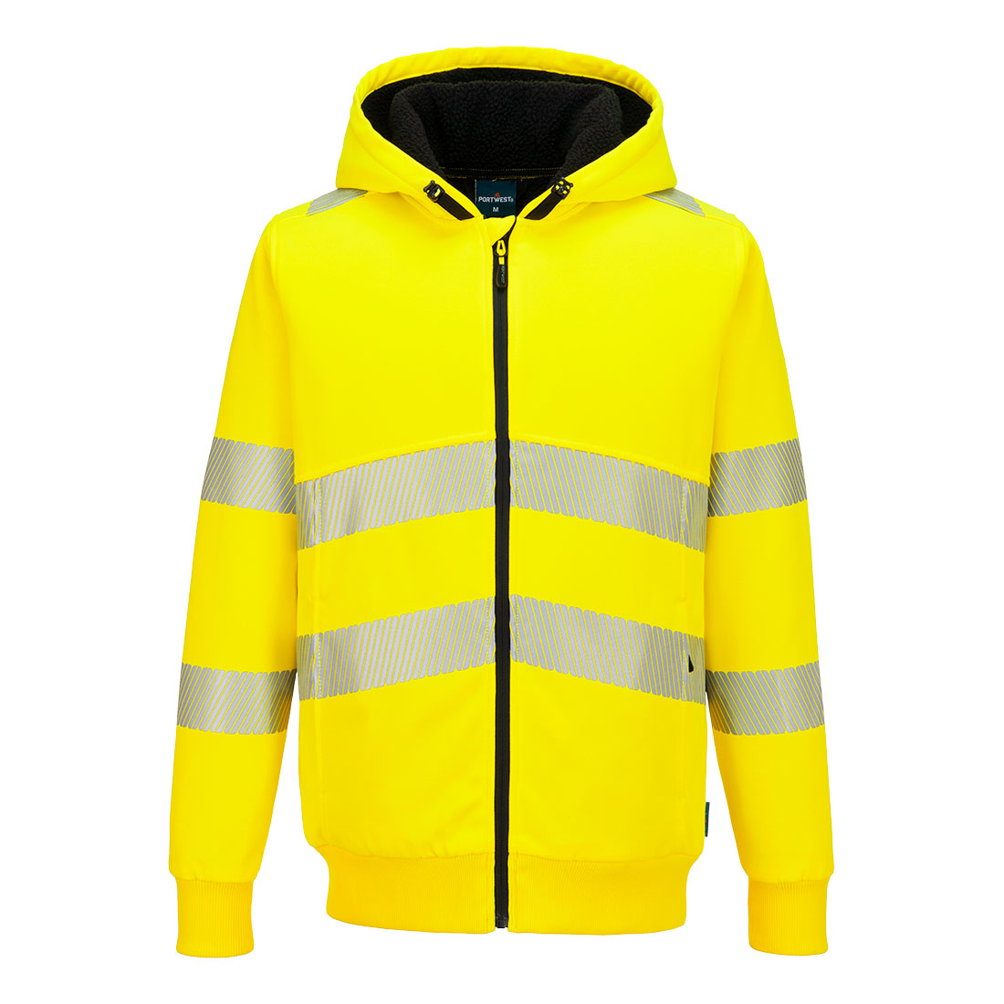 Picture of PW321 Hi-Vis Zipped Winter Hoodie