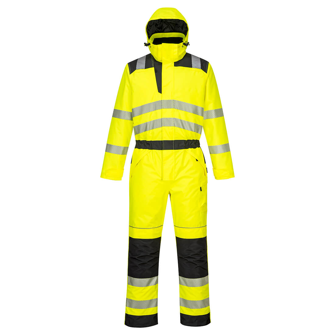 PW3 Hi-Vis Winter Coverall Size L Yellow/Black