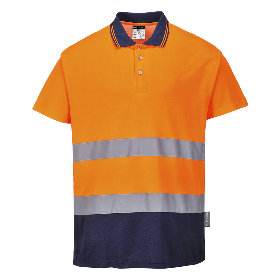 Two Tone Cotton Comfort Polo Polo Shirts and T-Shirts S174