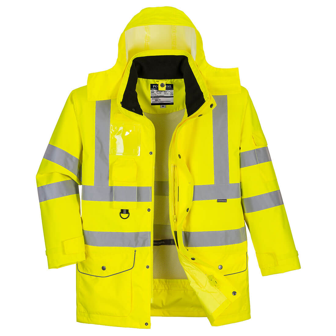 Hi-Vis 7in1 Jacket, Yellow     Size 4XL R/Fit
