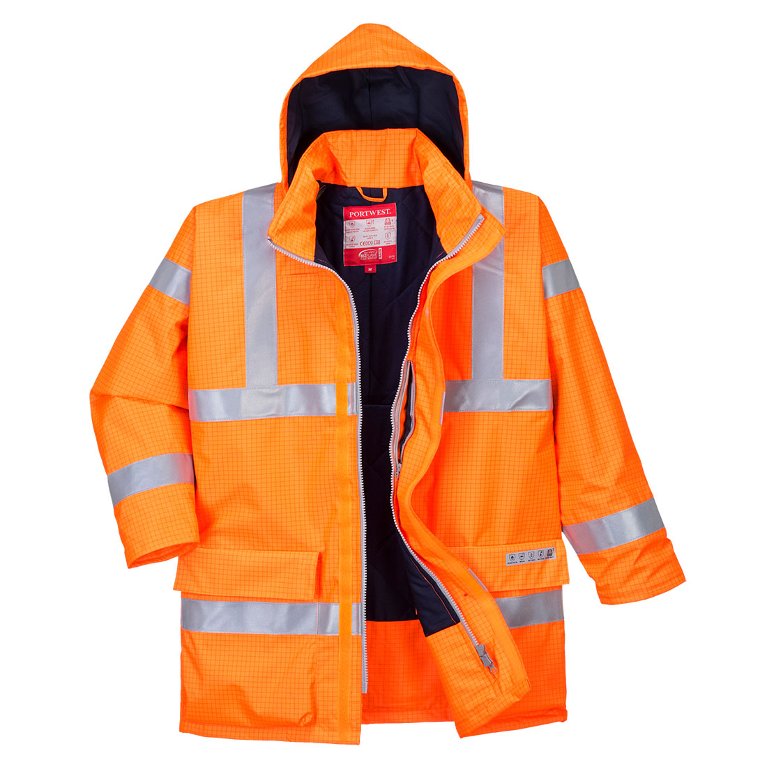 Bizflame Rain Hi-Vis Antistatic FR Jacket S778