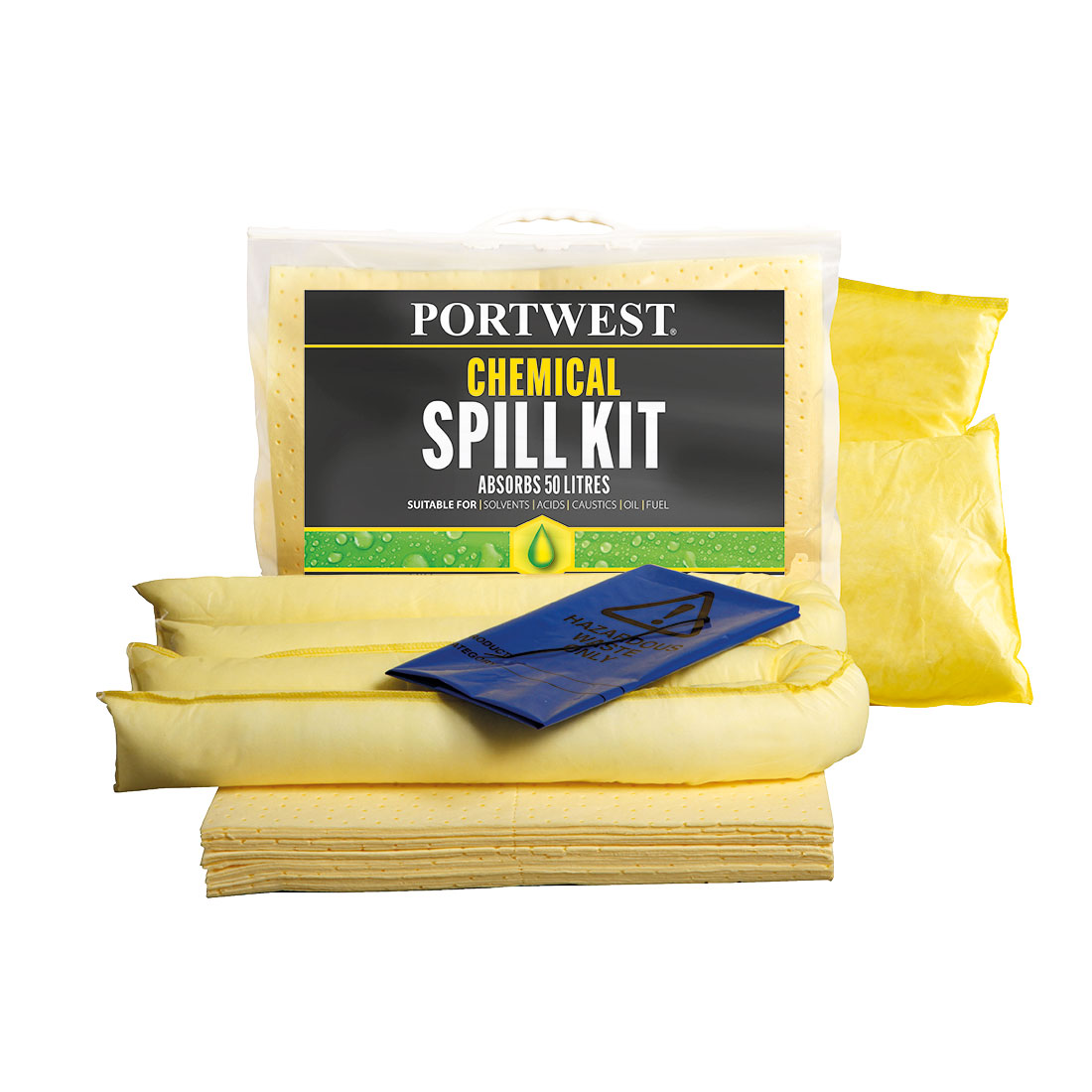 50 Litre Chemical Kit Size  Yellow