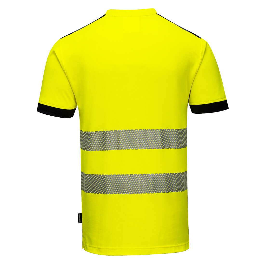 Portwest T181 PW3 Hi-Vis à manches courtes travail T-shirt-jaune/noir