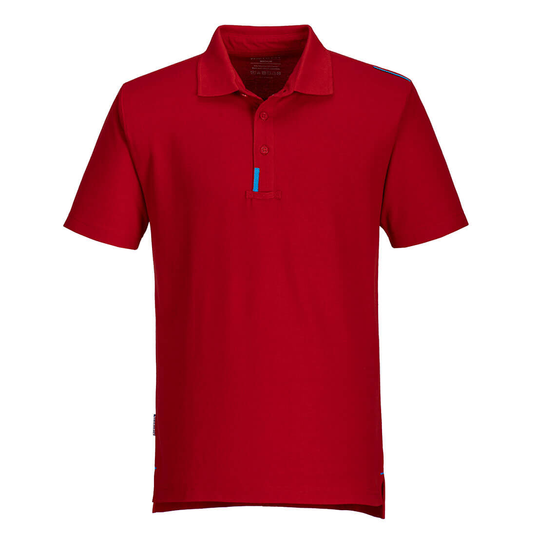 WX3 Polo Shirt T720 Deep Red Size L Fit R