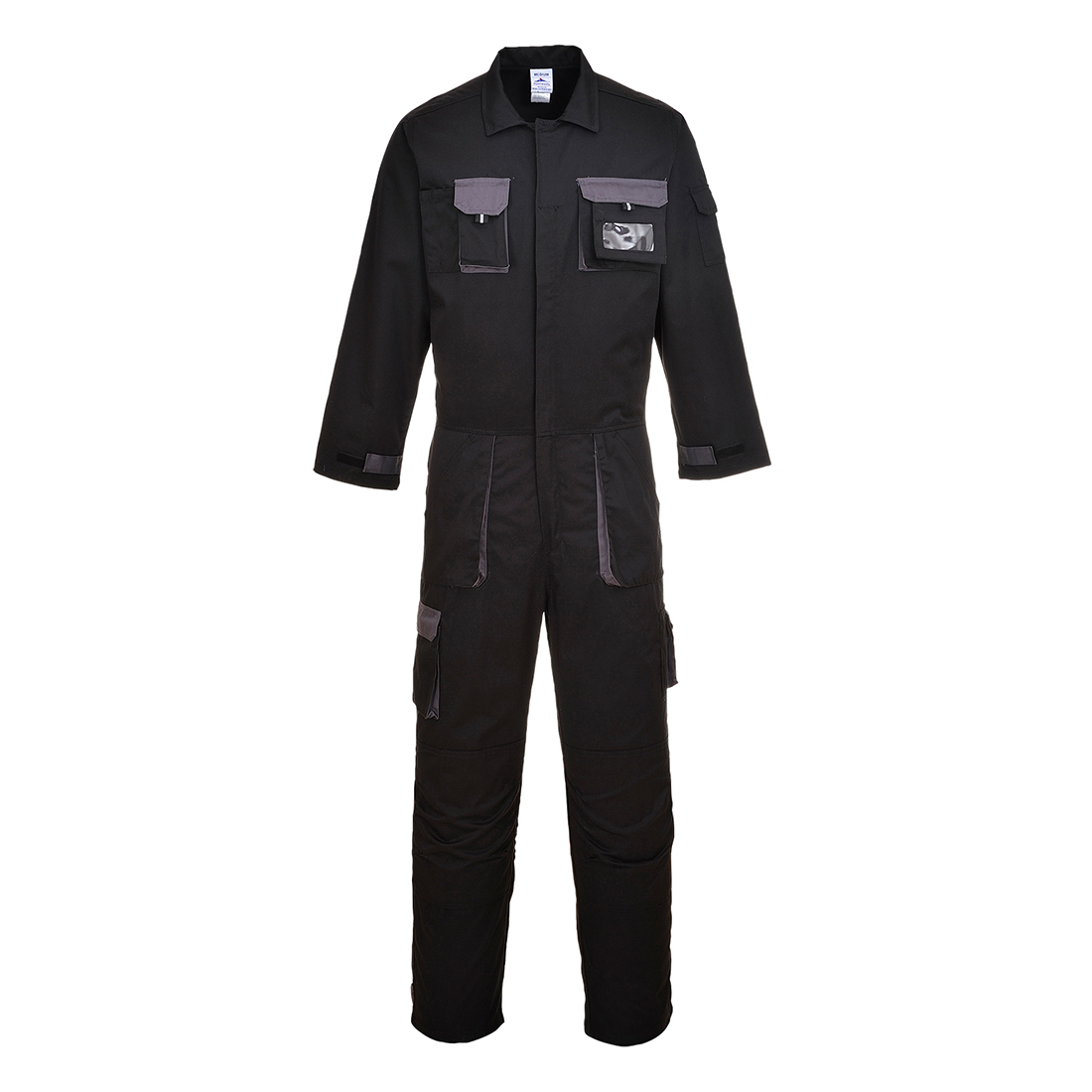 Portwest Tx12 Texo Bib Brace Contrast And Overall Coverall Work Wear ElasticBack 
