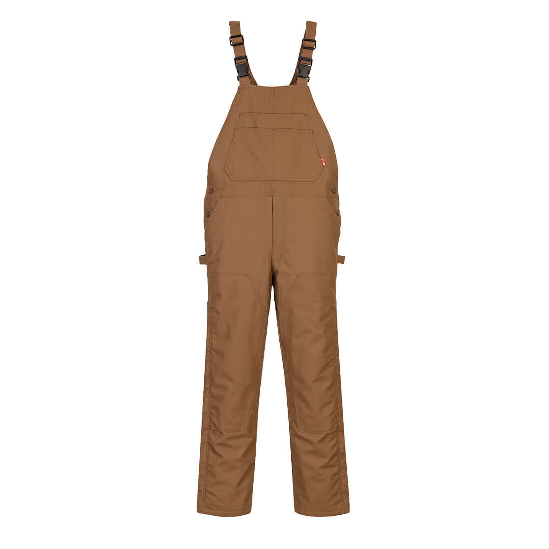 FR Duck Lined Overall, Brown      Size XXL R/Fit