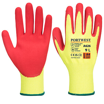 Latex-Gris/Noir LARGE Portwest A796 Marteau-Safe gants à gauche XL *** 