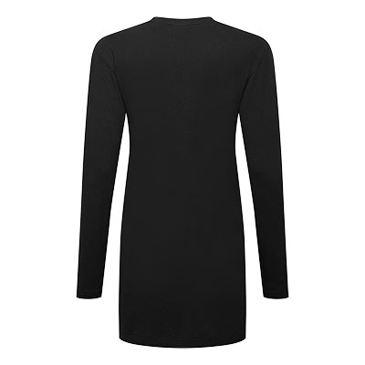 Női pamut Relaxed Fit póló L/S