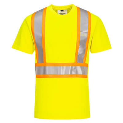 3 XL Portwest S278  orange  T-shirt haute visibilité à manches longues 