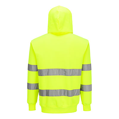 ES1 Essential Hi-Vis kapucnis pulóver